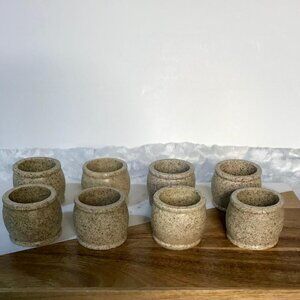 Napkin‎ Ring Holders Vintage Italian Natural Stone Farmhouse Minimalist 8 Total